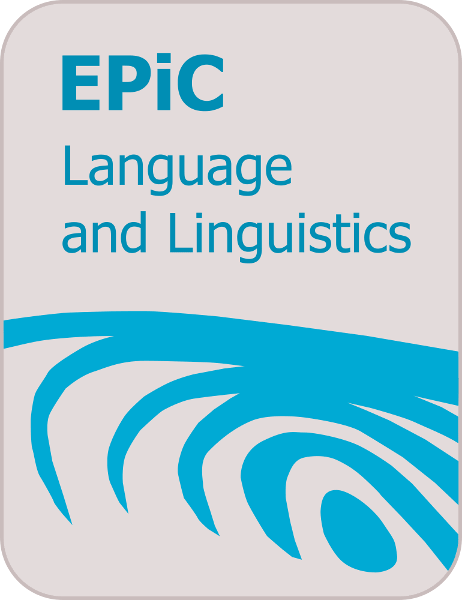 EPiC Series in Language and Linguistics